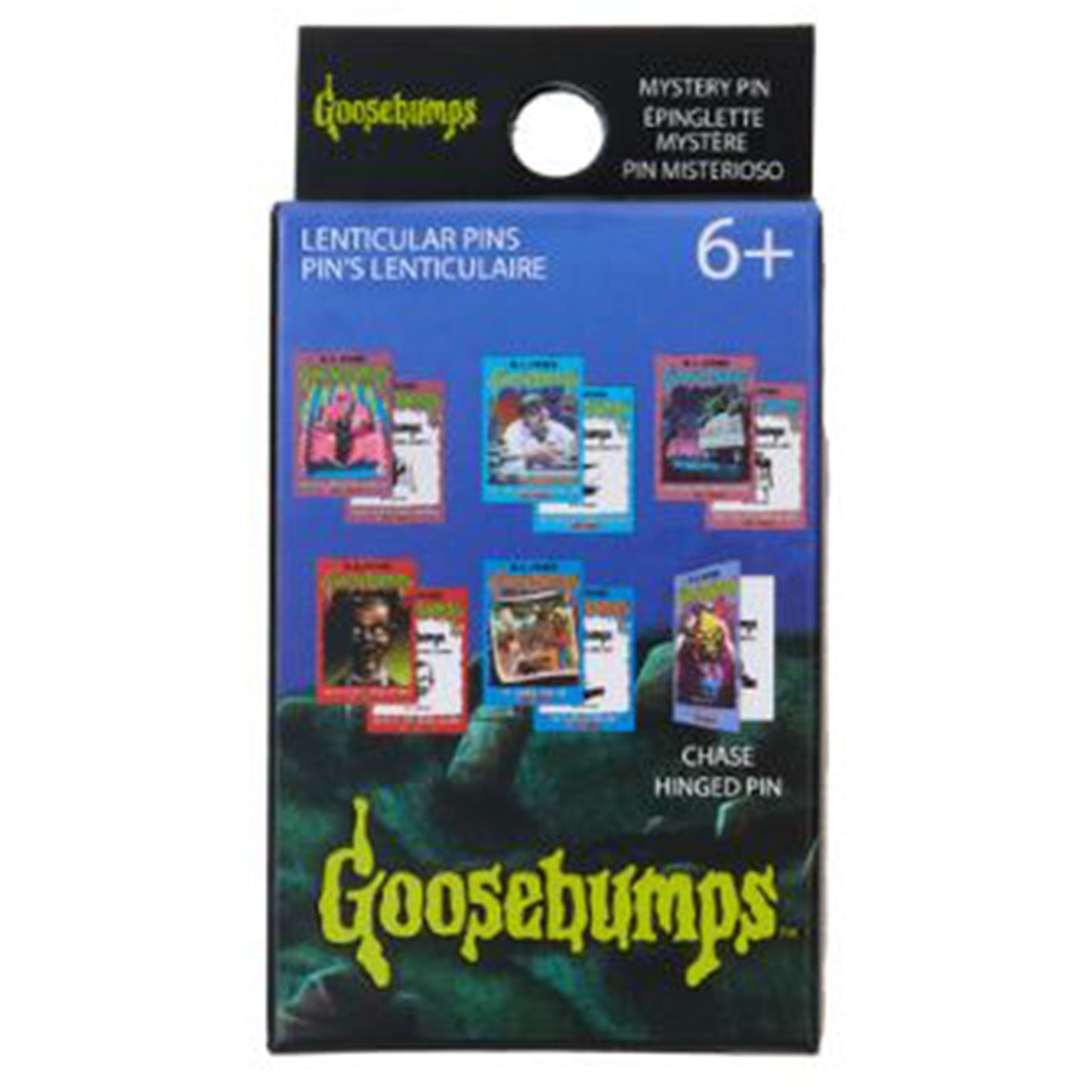 Loungefly Goosebumps Books Lenticular Single Blind Box Pin