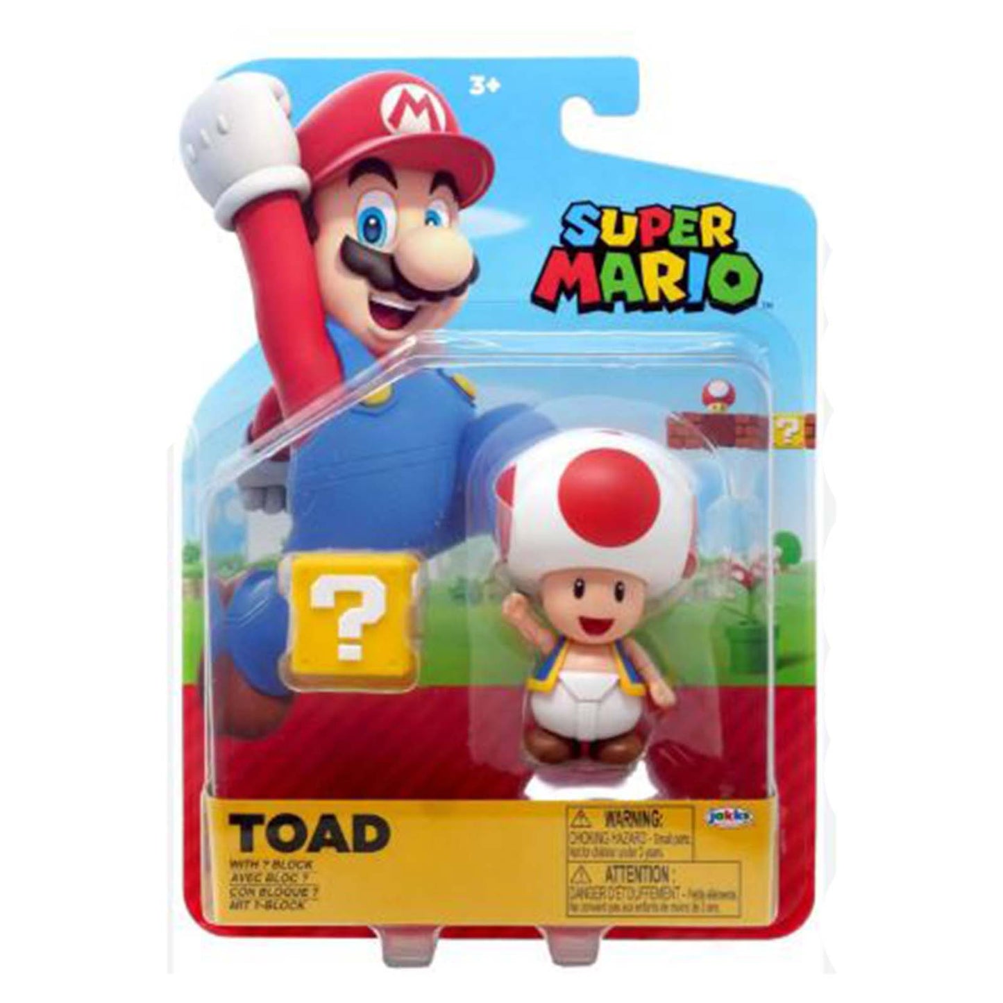 Jakks Pacific Super Mario Toad Wave 35 Figure