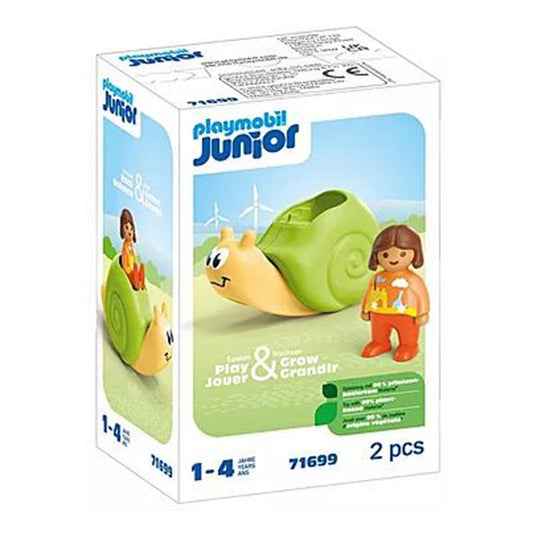 Playmobil Junior Rocking Snail With Rattle Set 71699