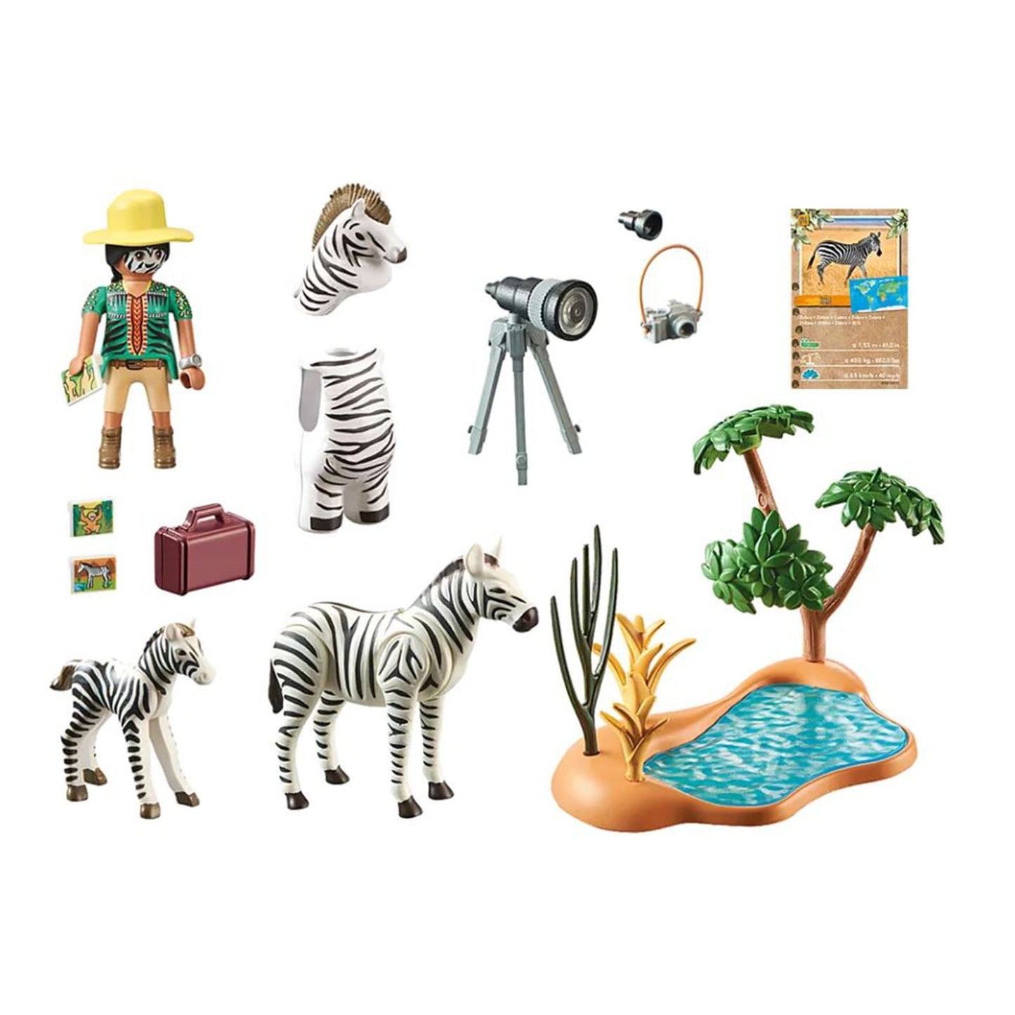 Playmobil Wiltopia Animal Photographer Building Set 71295