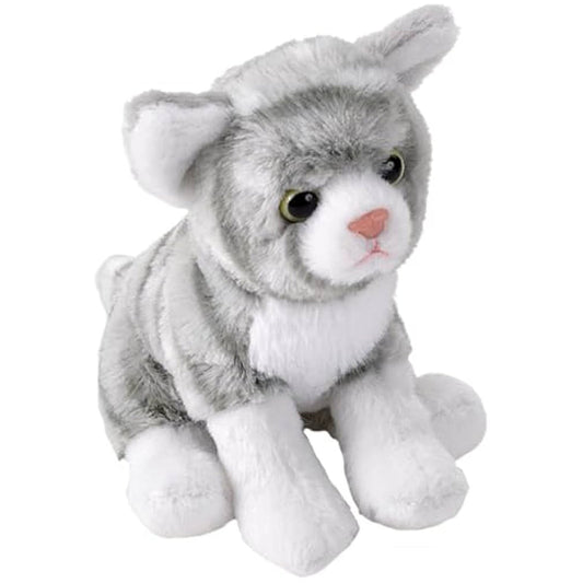 Wild Republic Cuddlekins Gray Tabby Cat 10 Inch Plush Figure