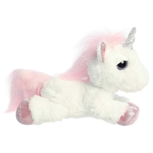 Aurora Pink Unicorn 12 Inch Plush Figure