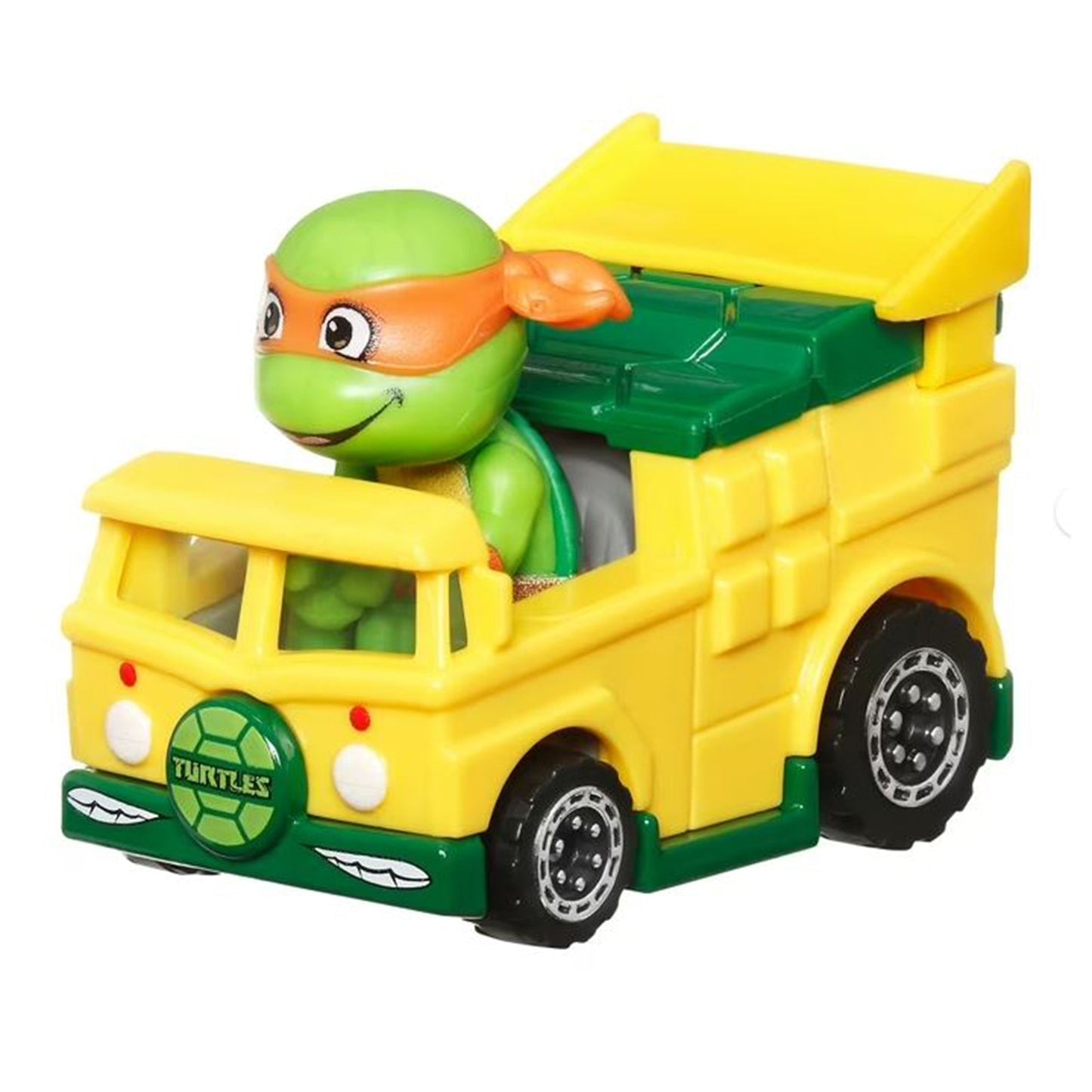 Mattel Hot Wheels Racer Verse Teenage Mutant Ninja Turtles Michelangelo Toy Vehicle