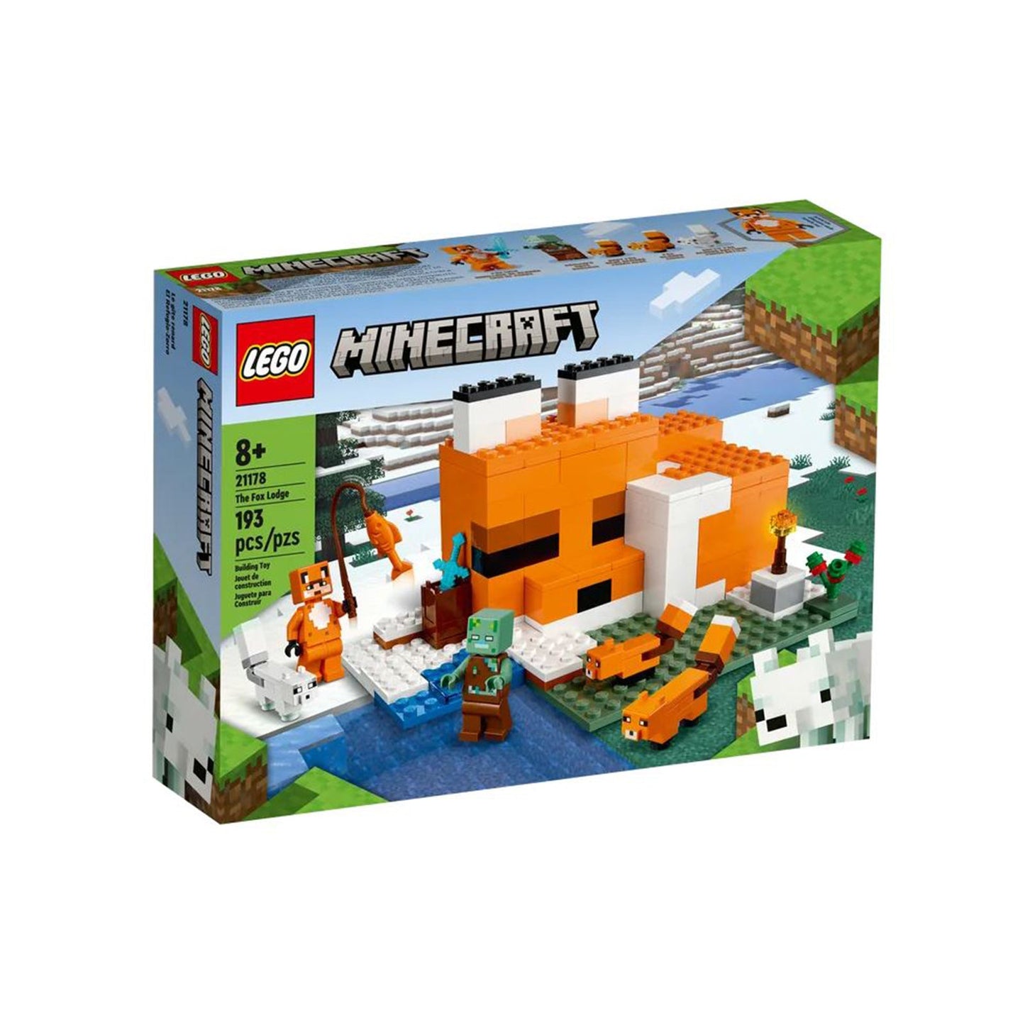 LEGO® Minecraft The Fox Lodge Building Set 21178