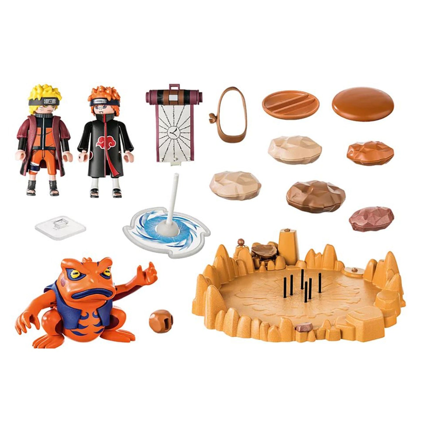 Playmobil Naruto Shippuden Naruto Vs Pain Building Set 70667