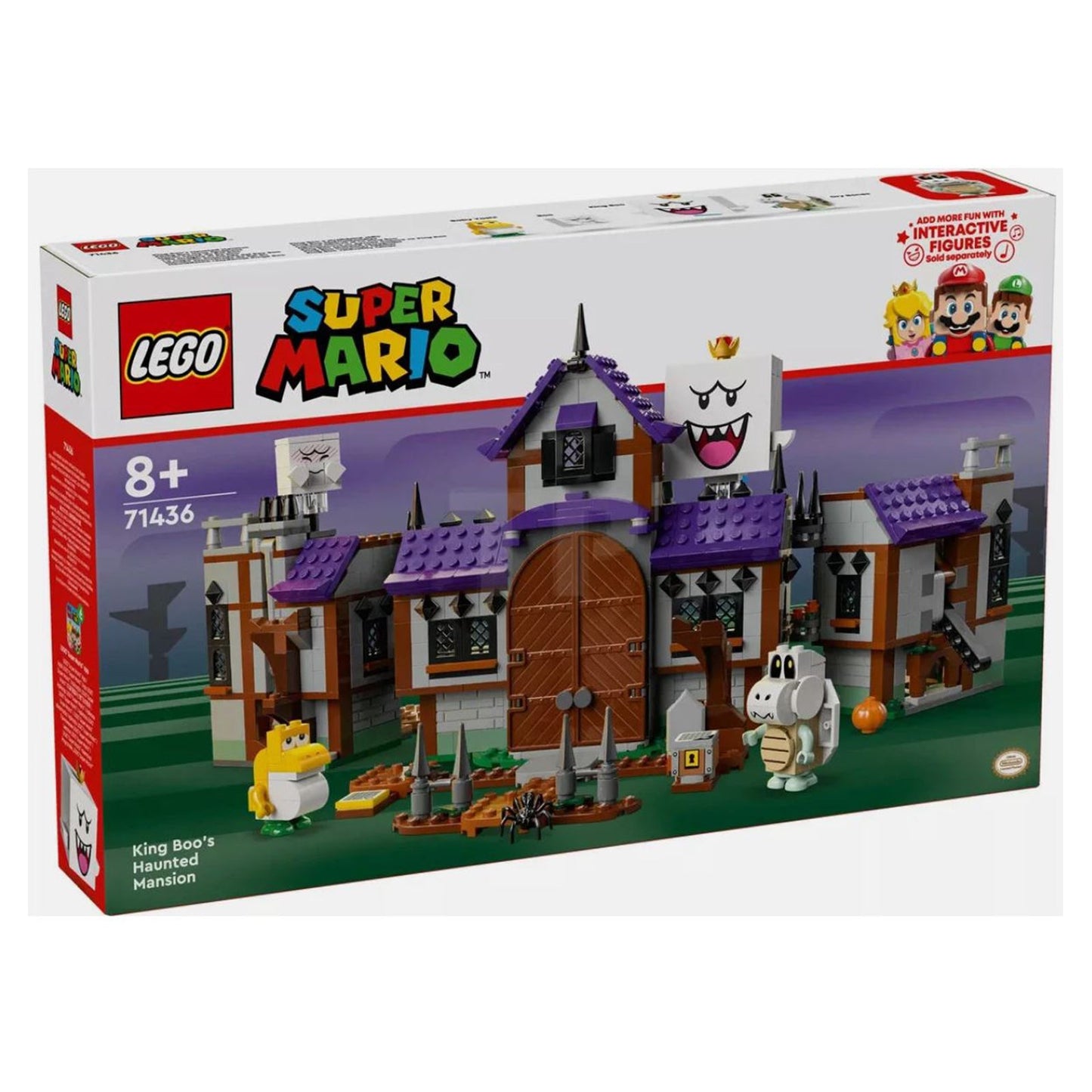 LEGO® Super Mario King Boo's Haunted Mansion Building Set 71436