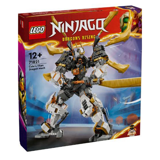 LEGO® Ninjago Dragons Rising Cole's Titan Dragon Mech Building Set 71821