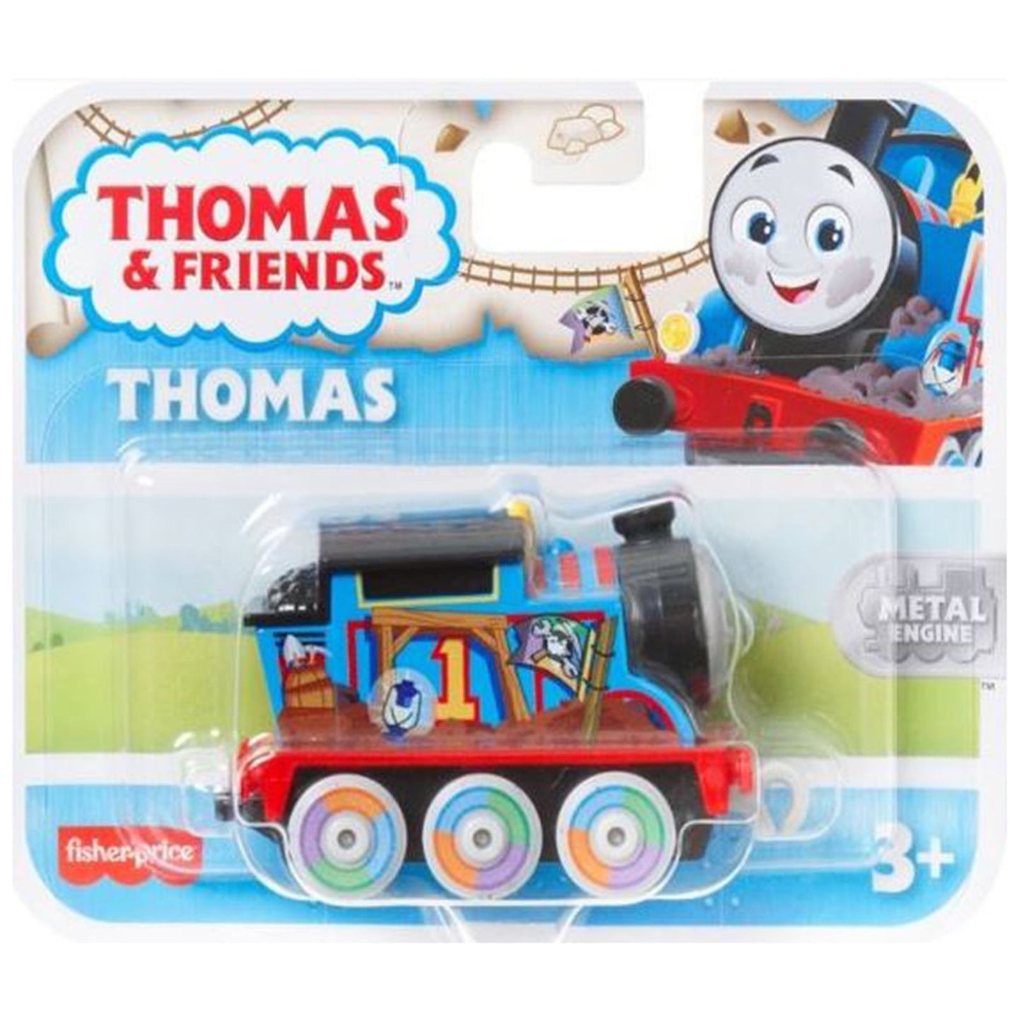 Fisher Price Thomas And Friends Adventure Thomas Metal Engine Figure