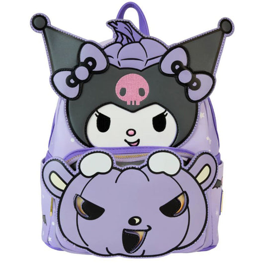 Loungefly Sanrio Kuromi Pumpkin Mini Backpack