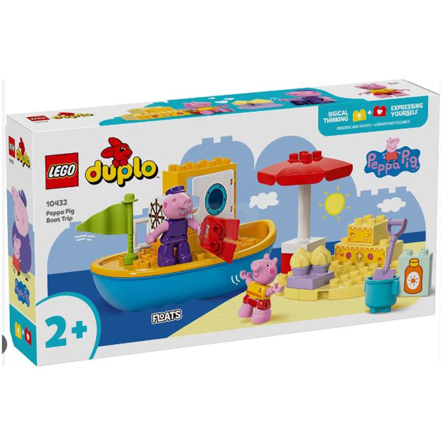 LEGO® Duplo Peppa Pig Boat Trip Building Set 10432