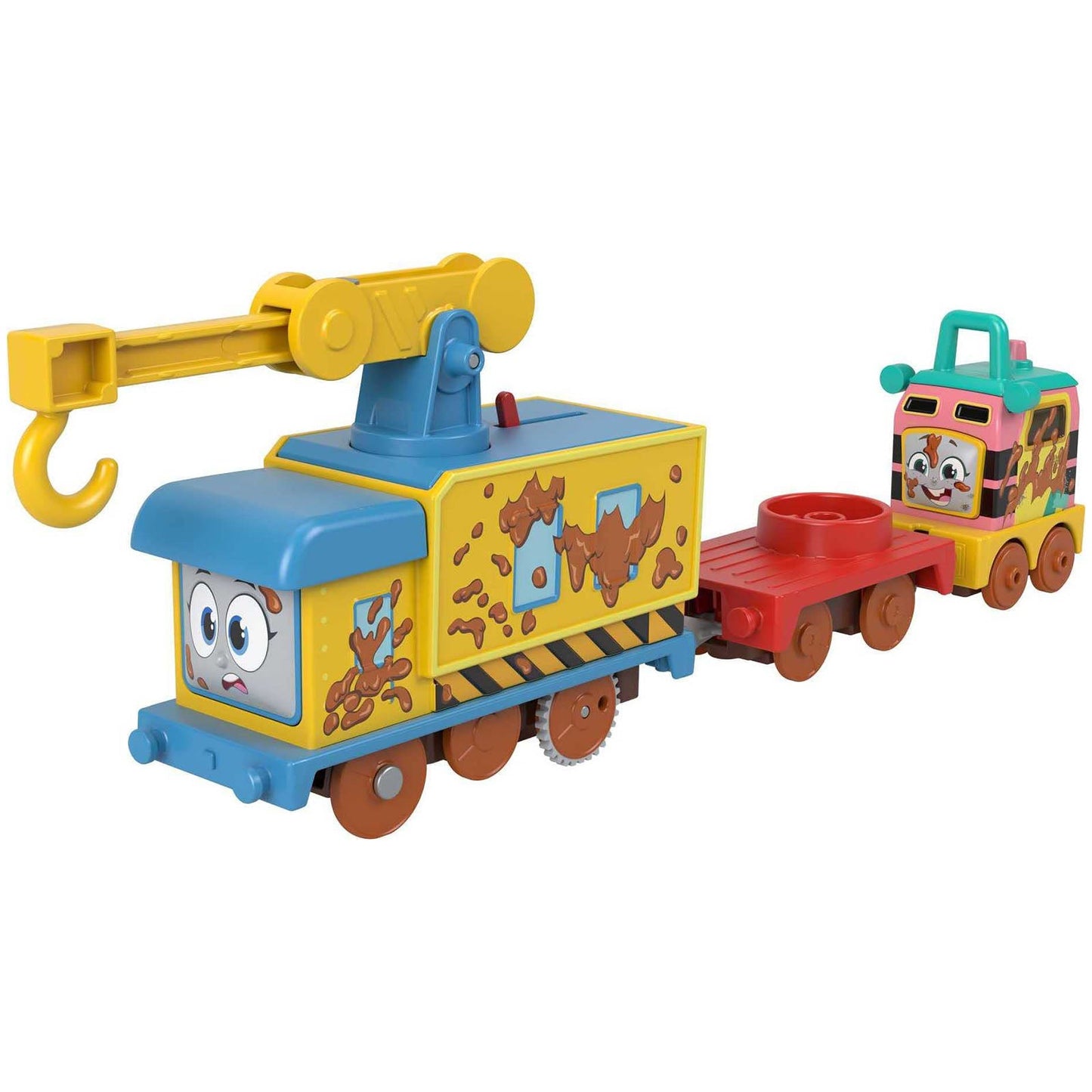 Fisher Price Thomas And Friends Muddy Fix 'Em Up Friends Motorized Train Set