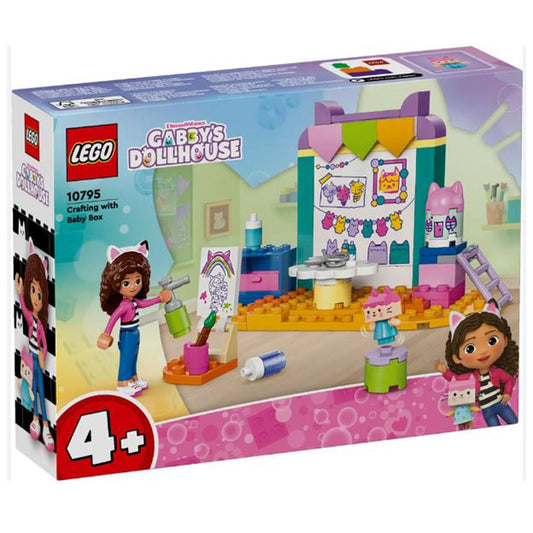 LEGO® DreamWorks Gabby's Dollhouse Crafting With Baby Box Building Set 10795