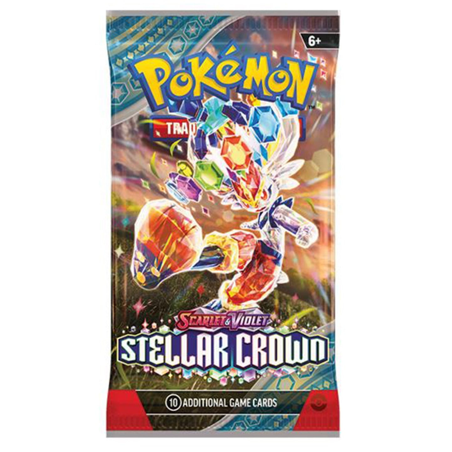 Pokemon Trading Card Game Scarlet And Violet Stellar Crown Booster Pack