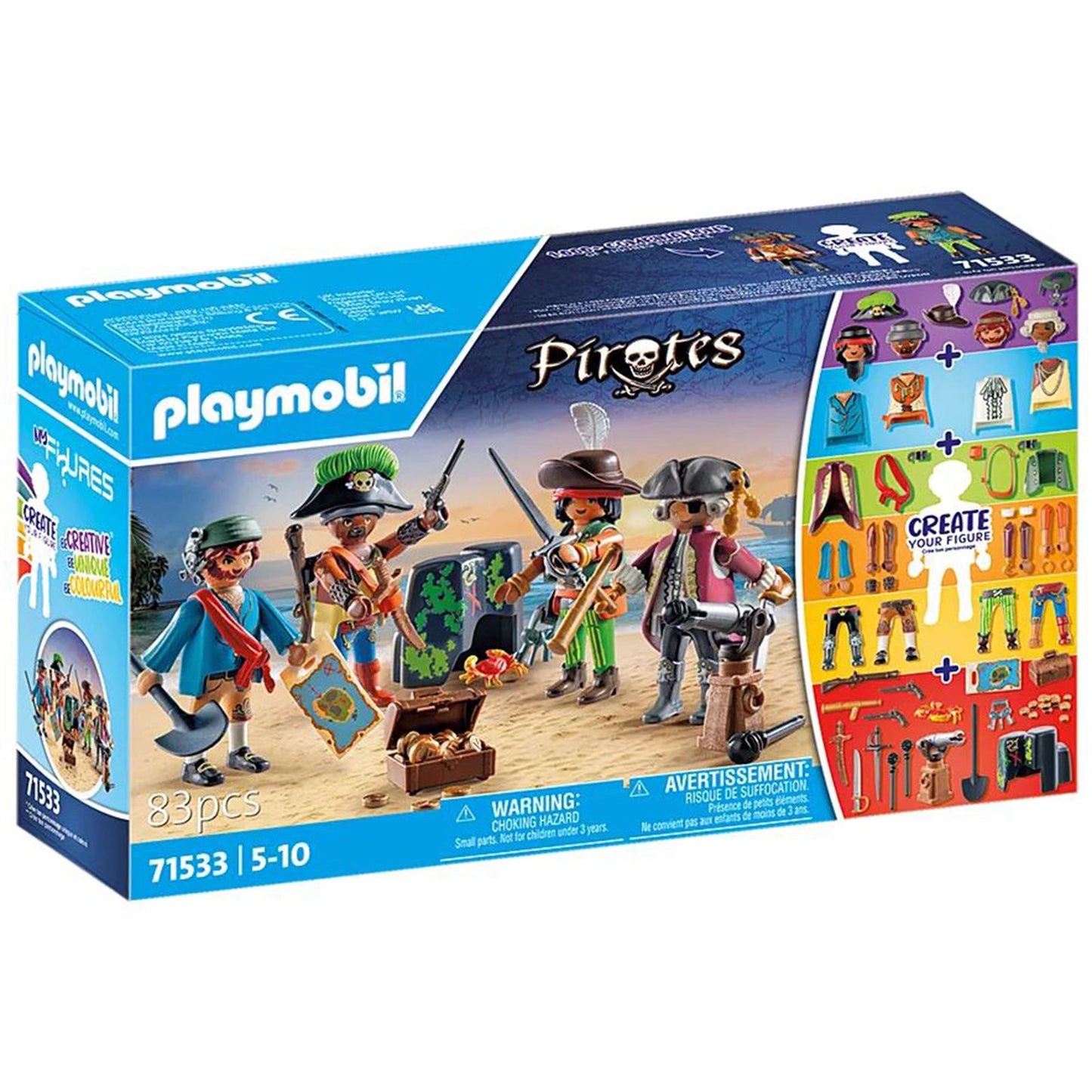 Playmobil My Figures Pirates Building Set 71533