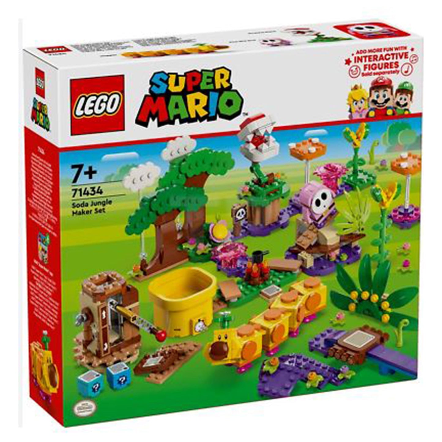 LEGO® Super Mario Soda Jungle Maker Set Building Set 71434