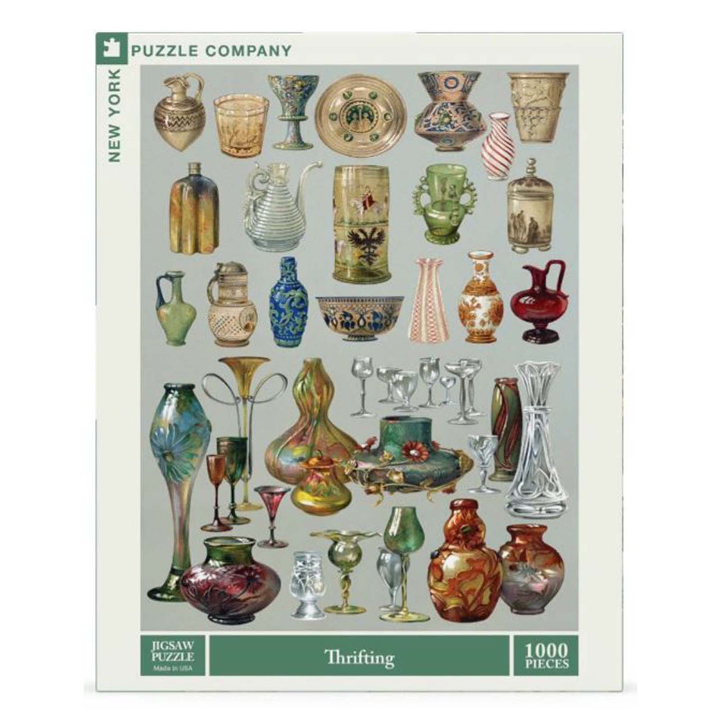 New York Puzzle Thrifting 1000 Piece Jigsaw Puzzle