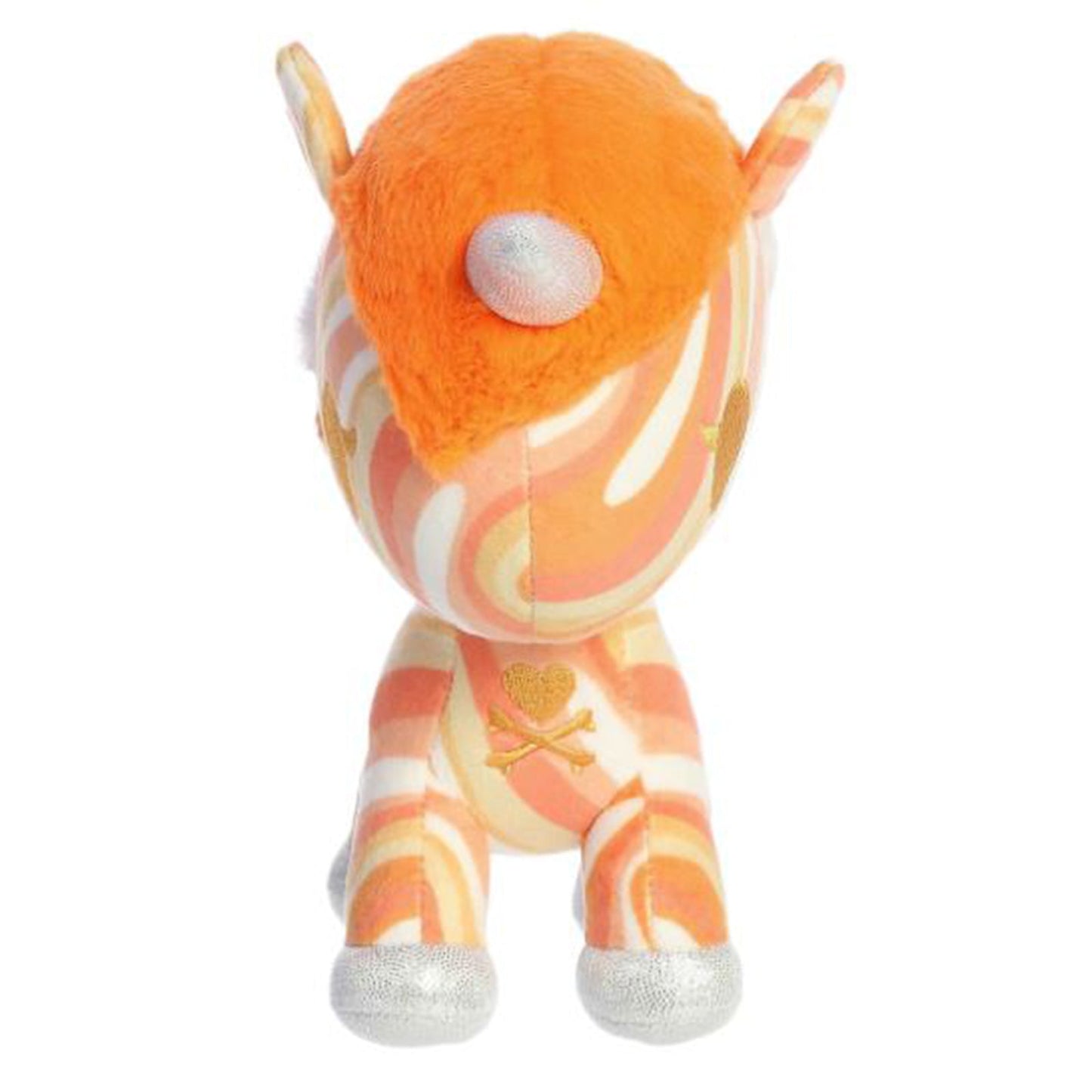 Aurora Tokidoki Frozen Treats Mermicorno Orange Creamie 7.5 Inch Plush Figure