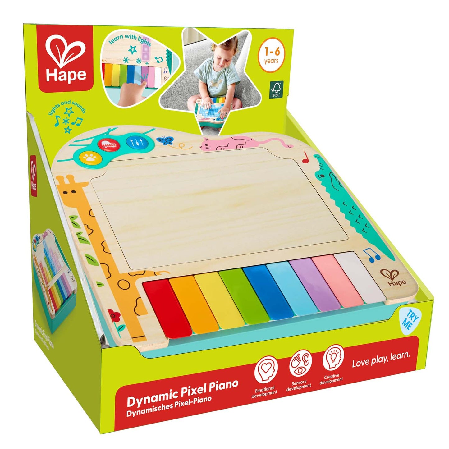 Hape Dynamic Pixel Piano Playset
