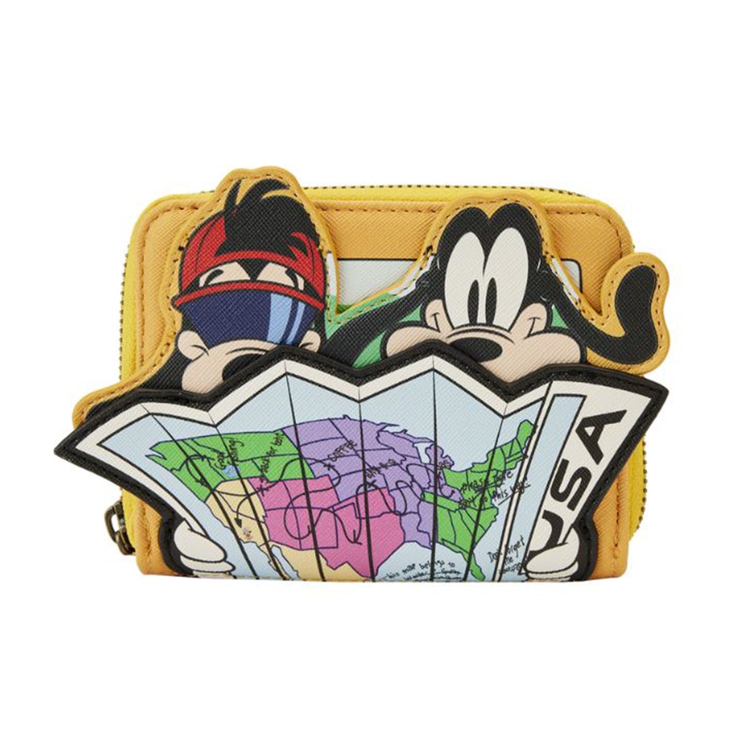 Loungefly Disney Goofy Movie Road Trip Zip Around Wallet