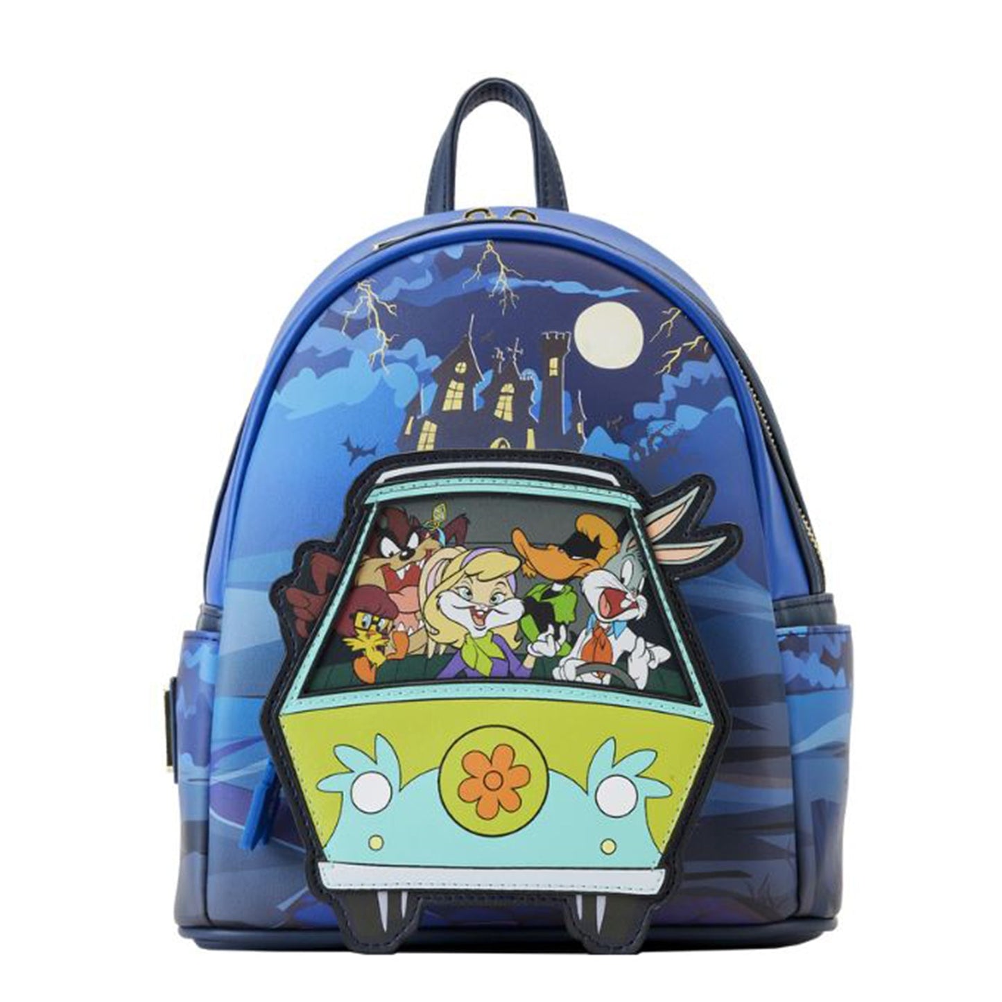 Loungefly WB 100th Anniversary Looney Tunes Scooby Mash Up Mini Backpack