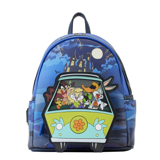 Loungefly WB 100th Anniversary Looney Tunes Scooby Mash Up Mini Backpack