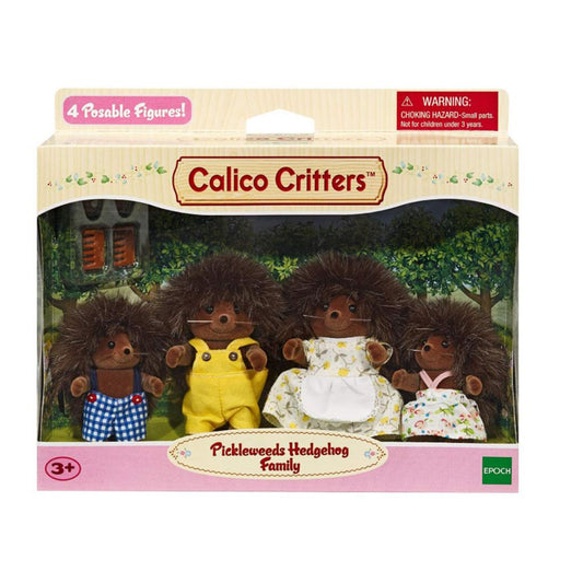 Calico Critters Pickleweeds Hedgehog Family Figure Set