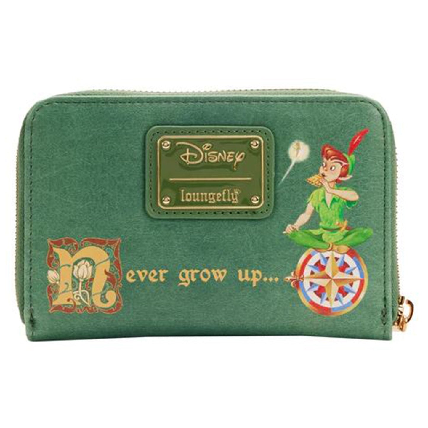 Loungefly Disney Peter Pan Book Series Zip Around Wallet