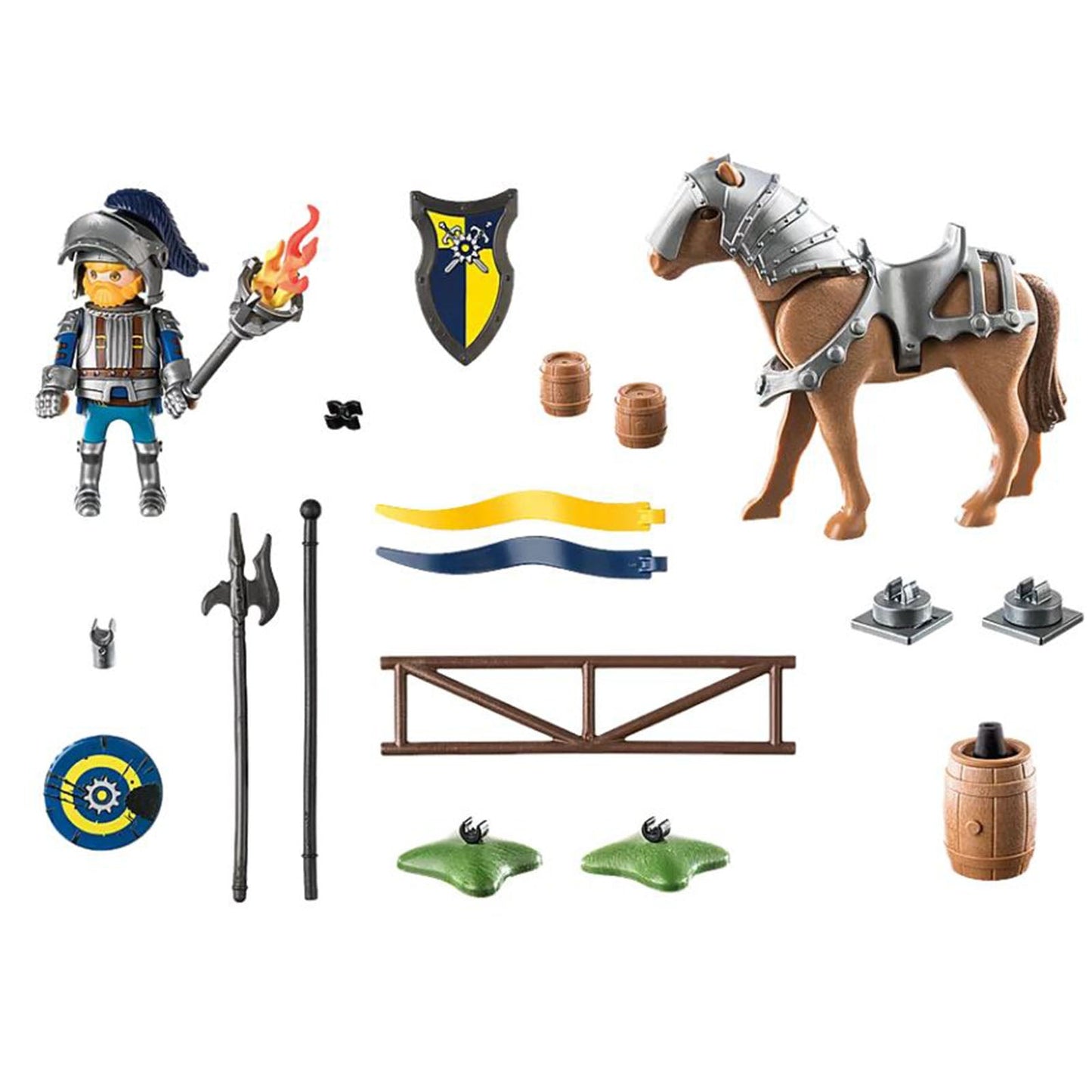 Playmobil Novelmore Medieval Jousting Area Building Set 71297