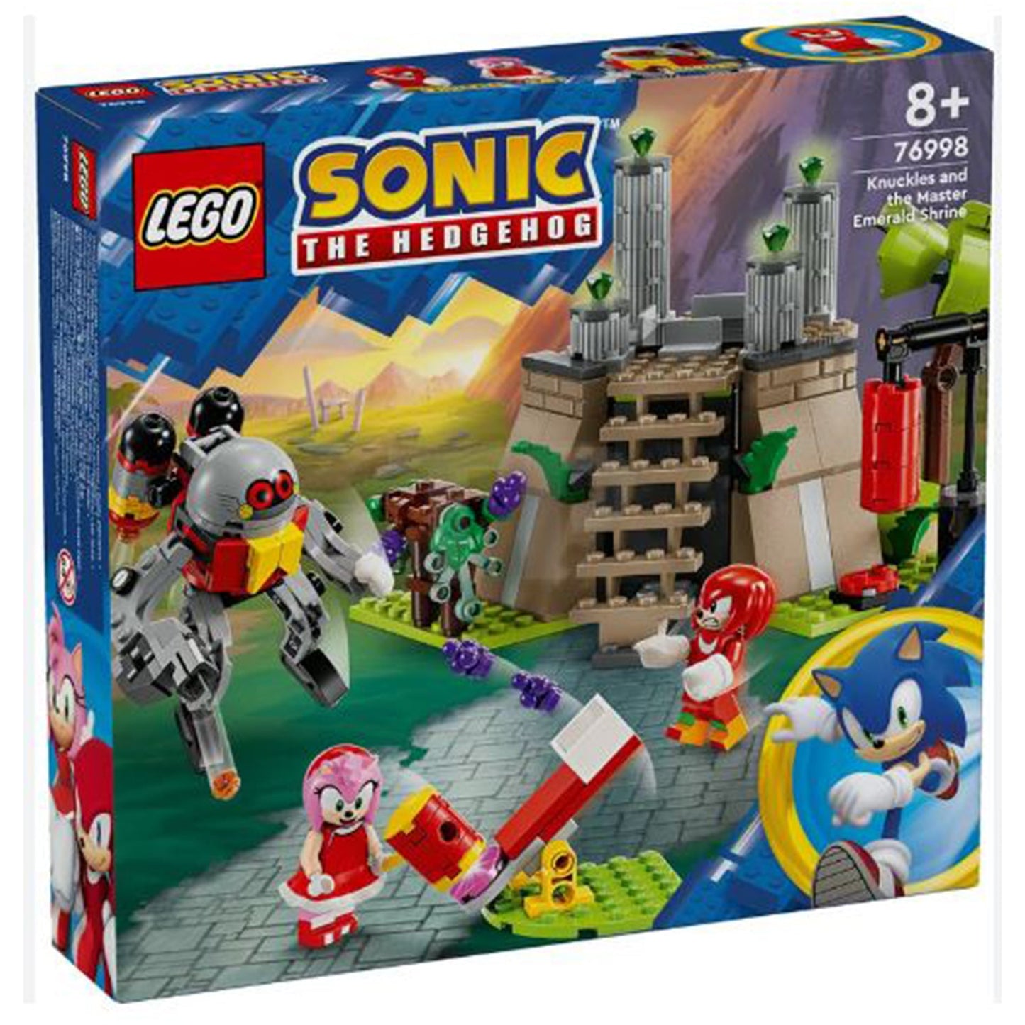 LEGO® Sonic The Hedgehog Knuckles And The Master Emerald Shrine Building Set 76998