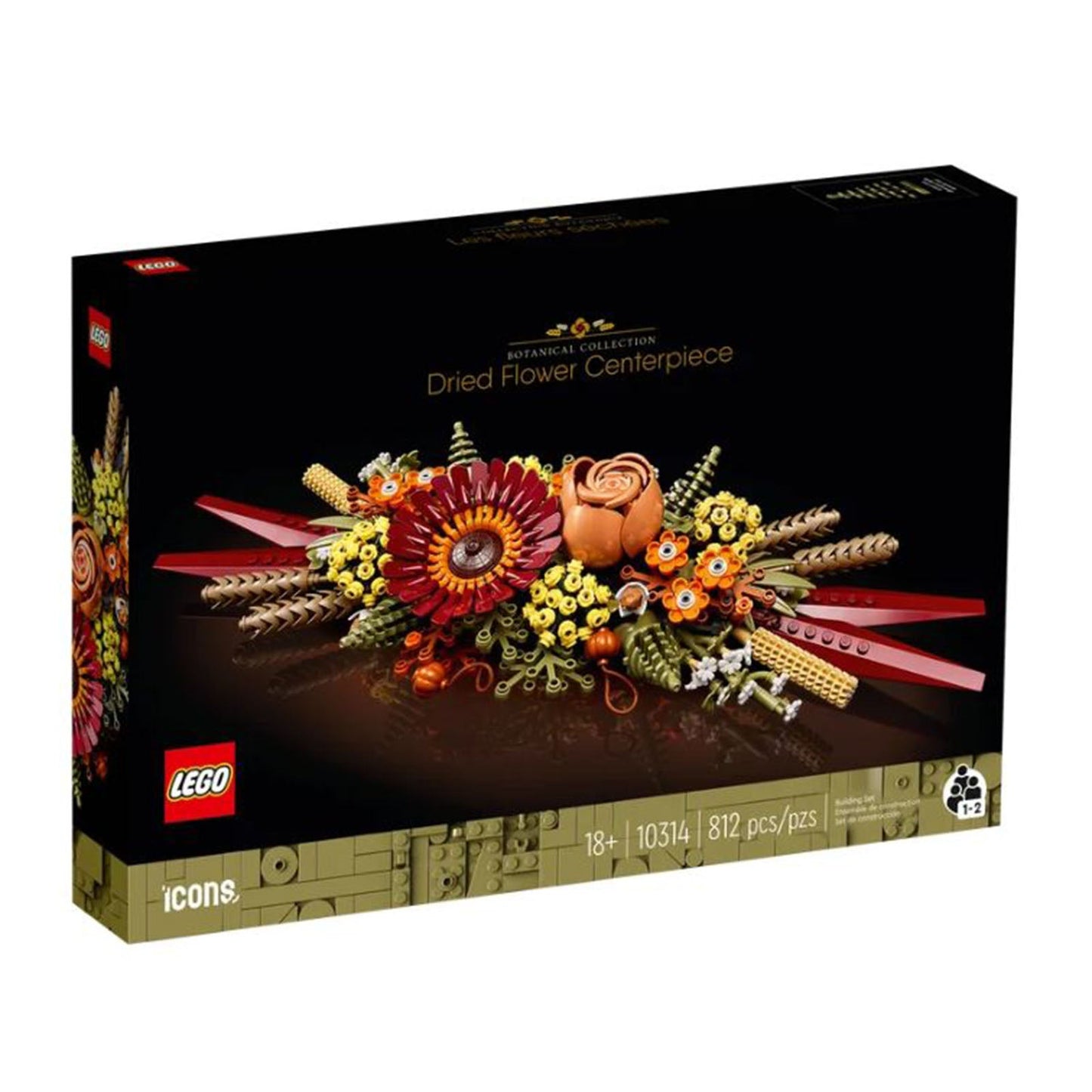 LEGO® Botanical Collection Dried Flower Centerpiece Building Set 10314