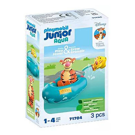 Playmobil Junior Disney Winnie The Pooh Tigger's Rubber Boat Ride Set 71704