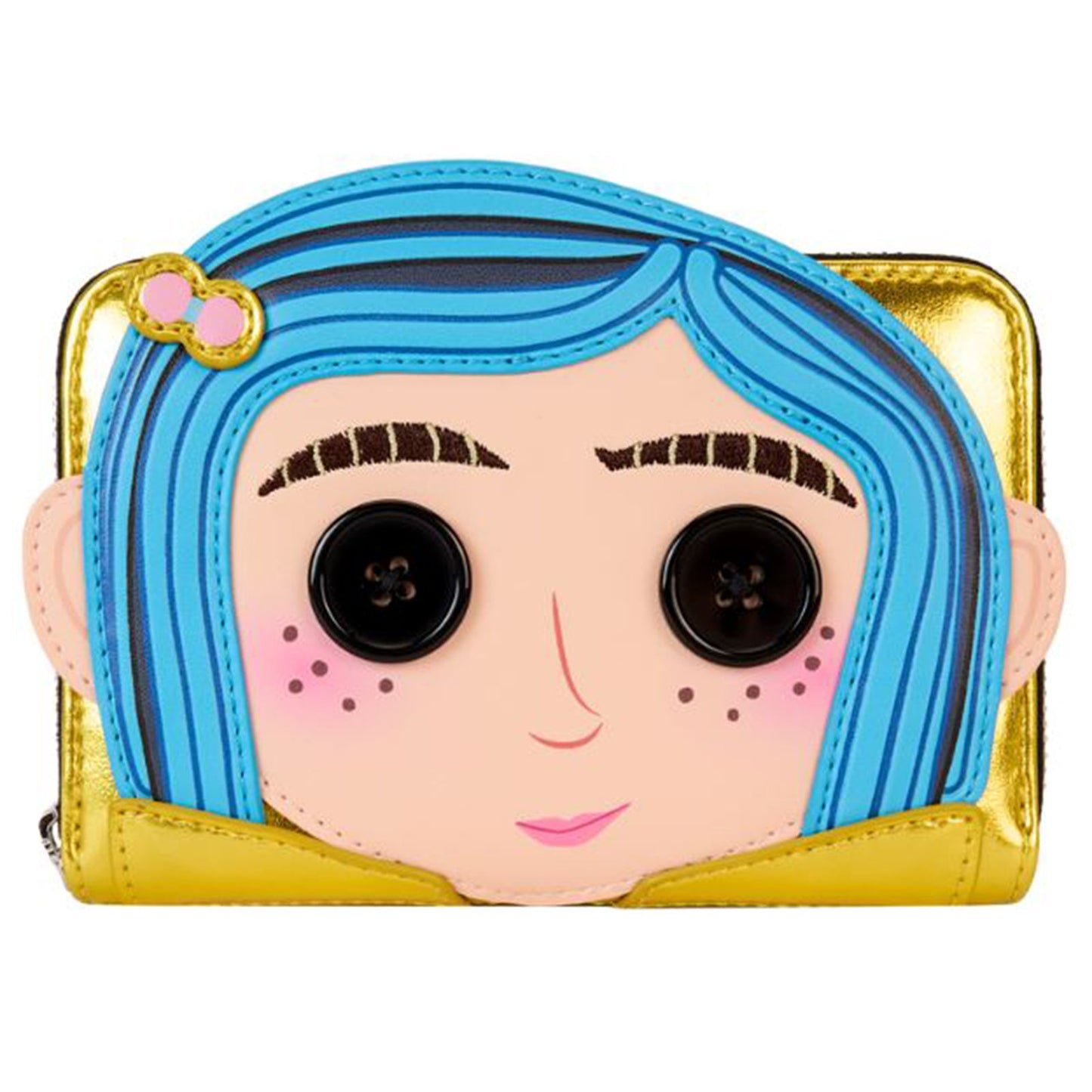 Loungefly Laika Coraline Doll Cosplay Zip Around Wallet