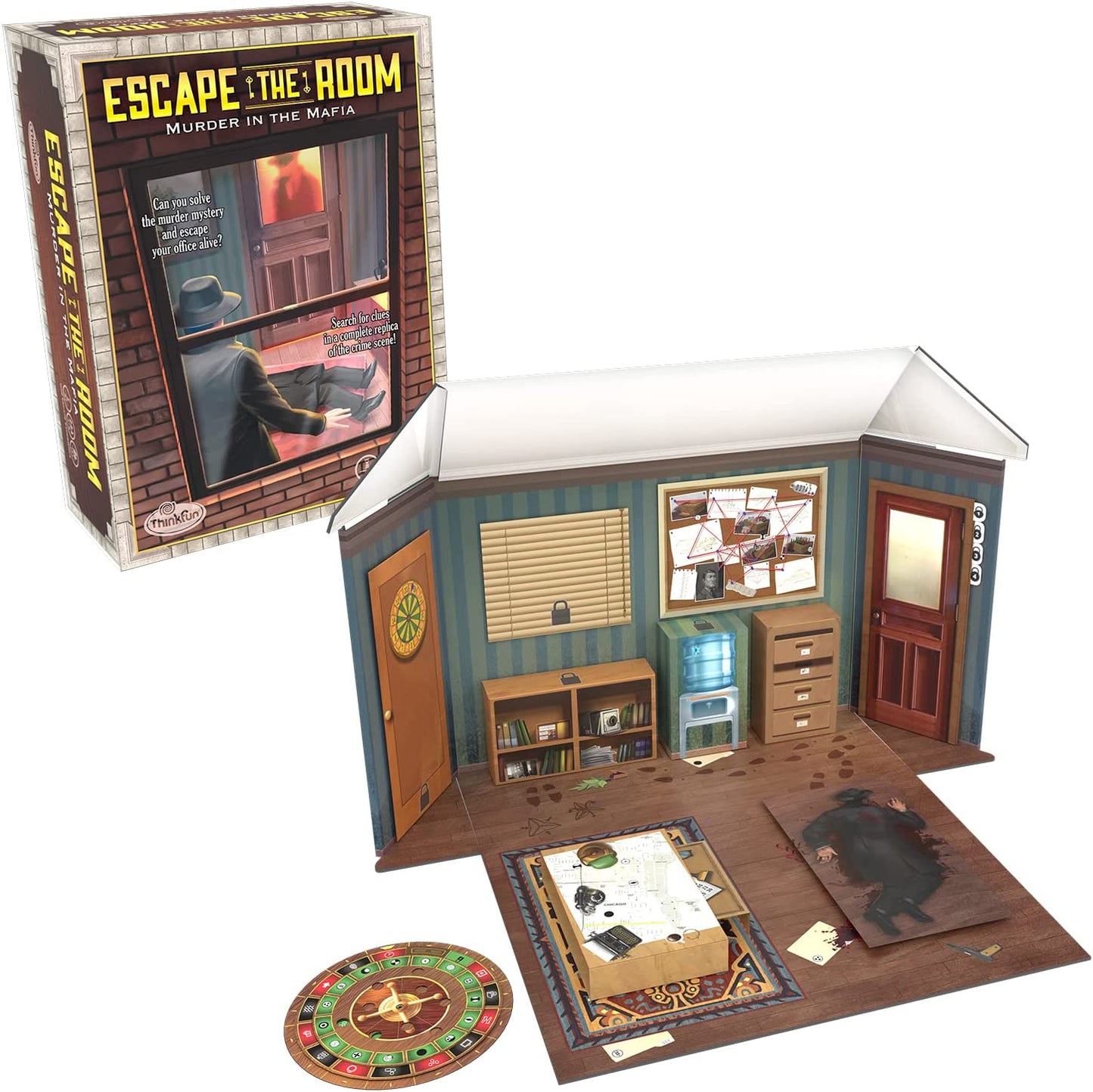 Thinkfun Escape The Room Murder In The Mafia Game