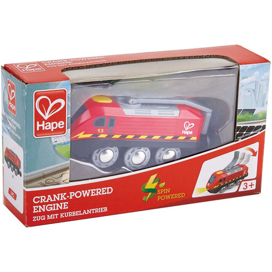 Hape Charge And Go Crank Powered Train Engine