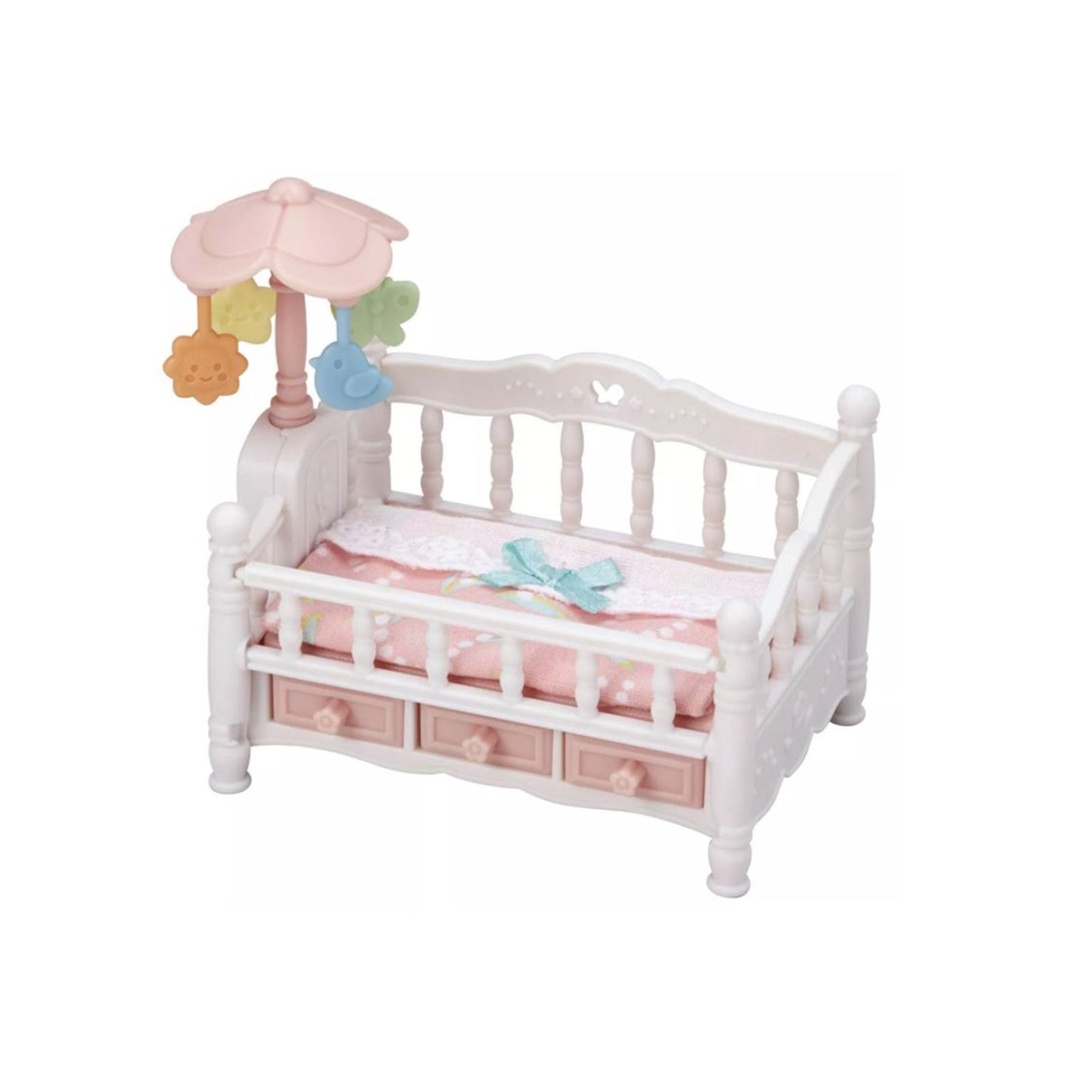 Calico Critters Crib With Mobile Furniture Set