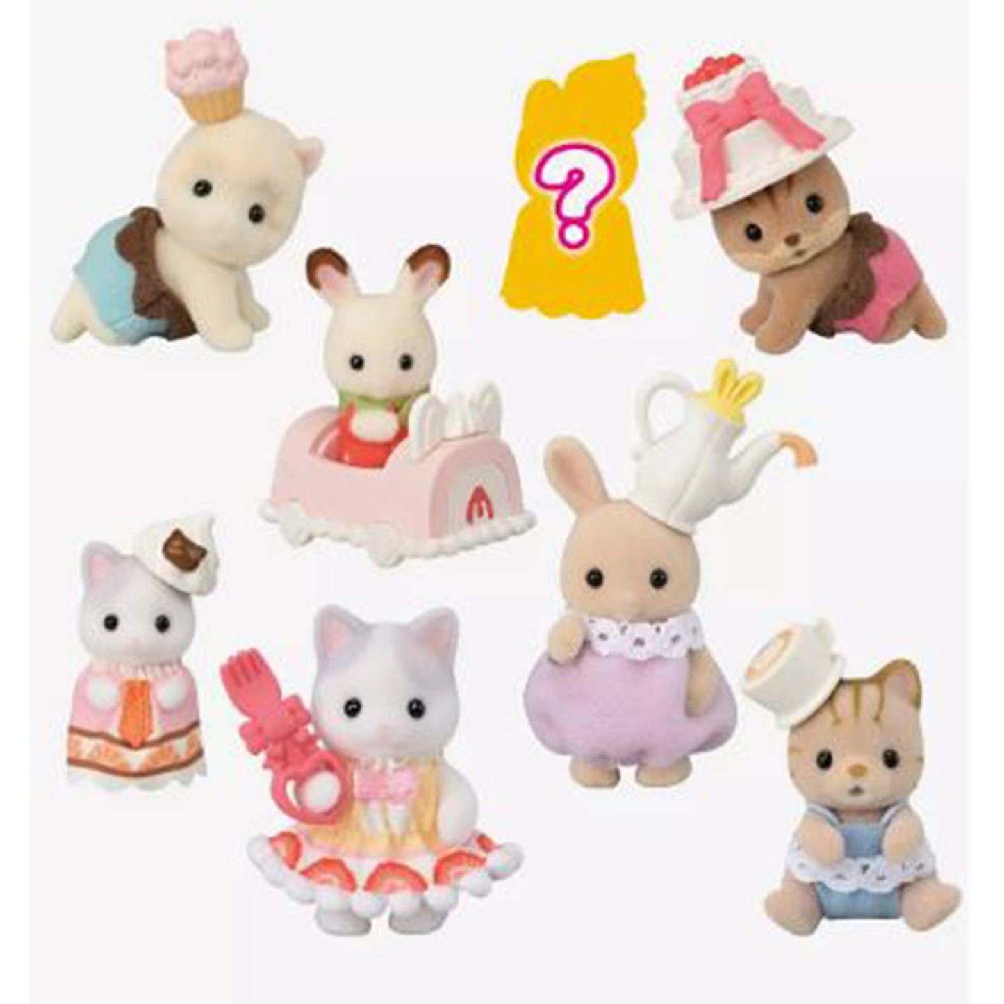 Calico Critters Baking Baby Party Series Single Blind Bag Figure