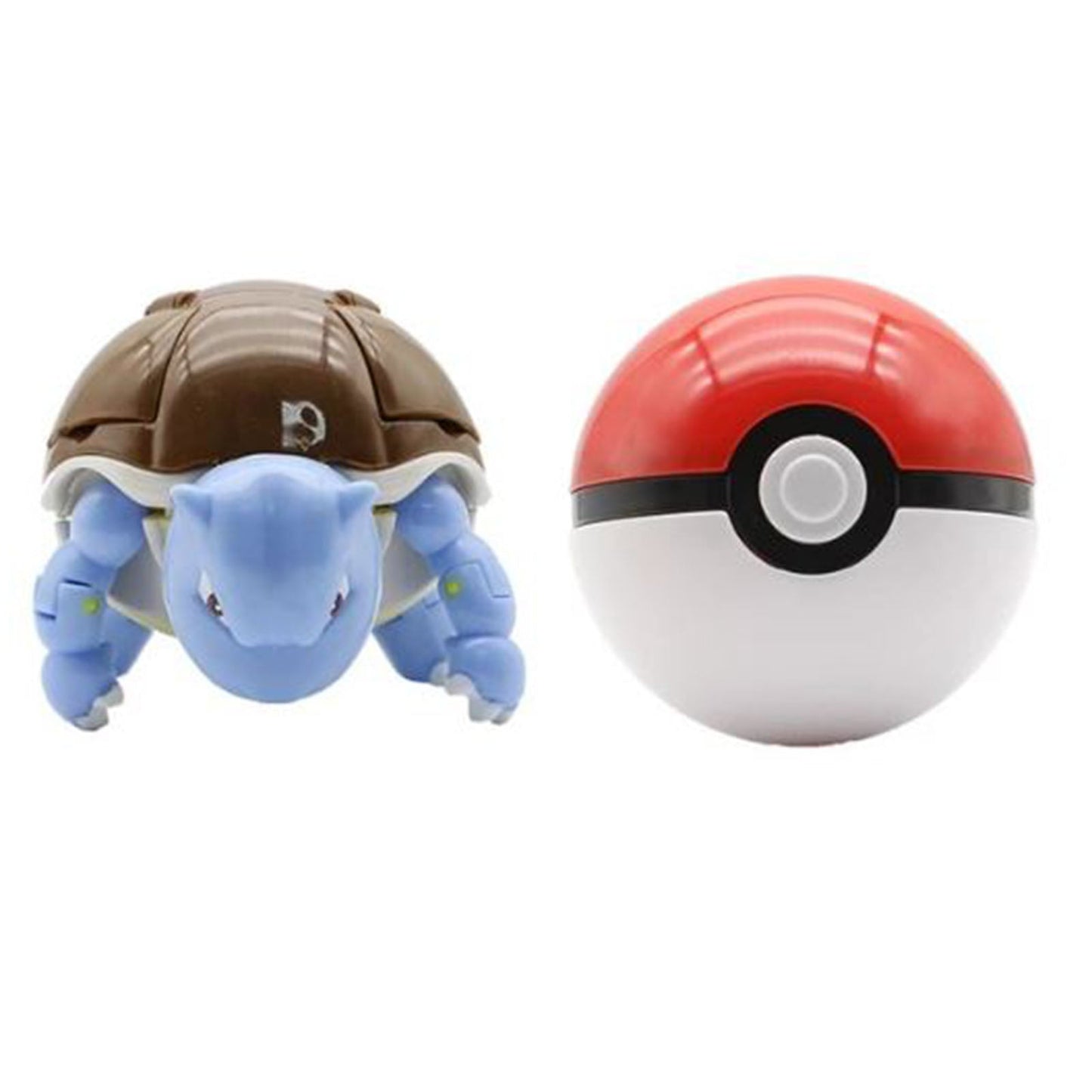 Pokemon Blastoise Water With Poke Ball Action Figure Set