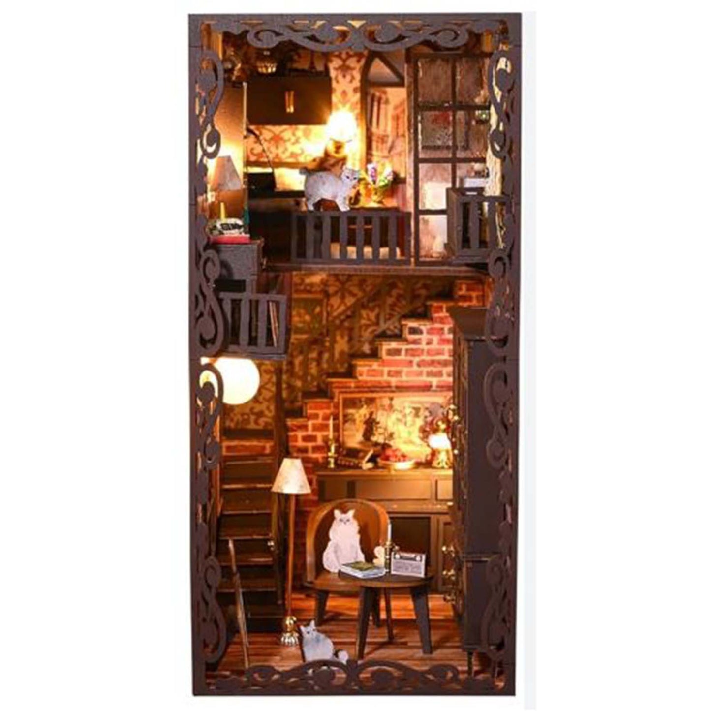 IIE Create No.9 Secret Castle II DIY Book Nook Kit
