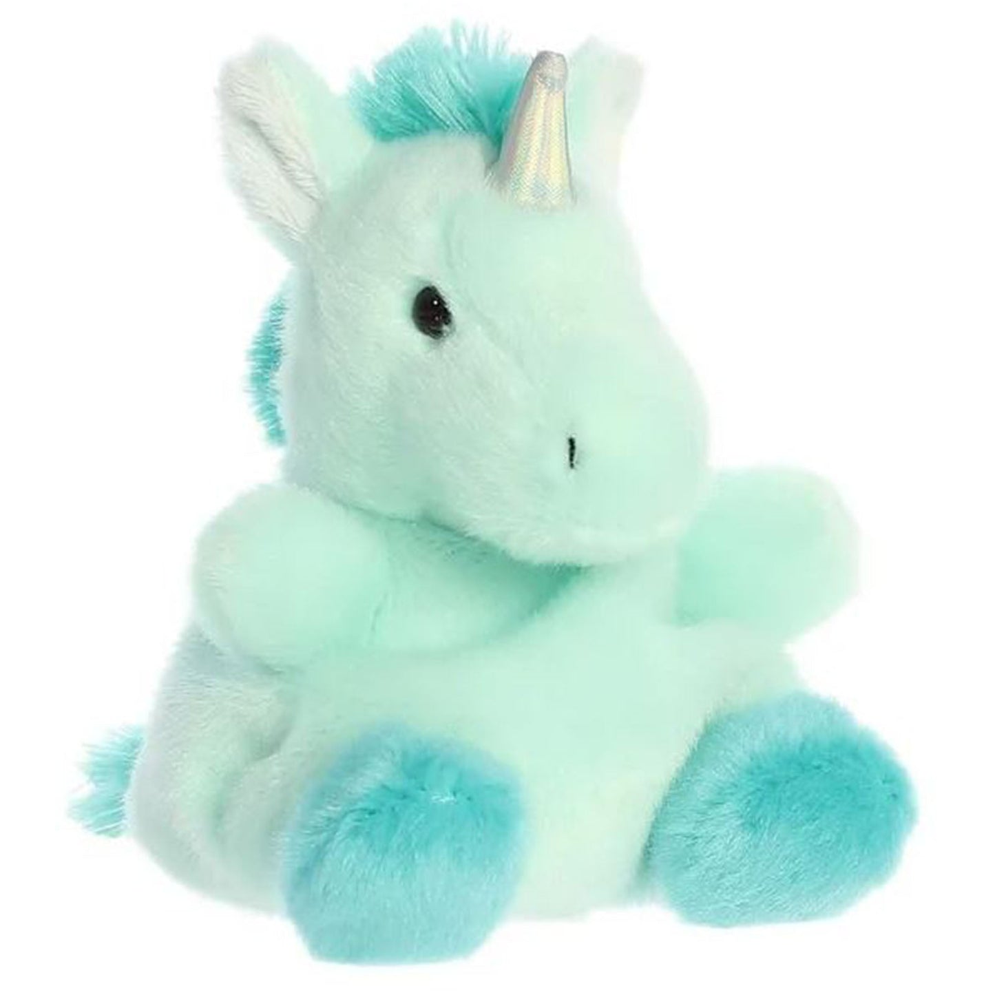 Aurora Palm Pals Tilly Blue Unicorn 5 Inch Plush Figure