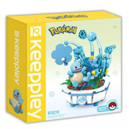 Keeppley Pokemon Qman Bonsai Squirtle Building Block Set