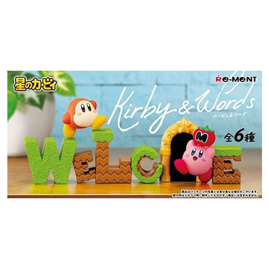 Re-Ment Kirby And Words Mini Display