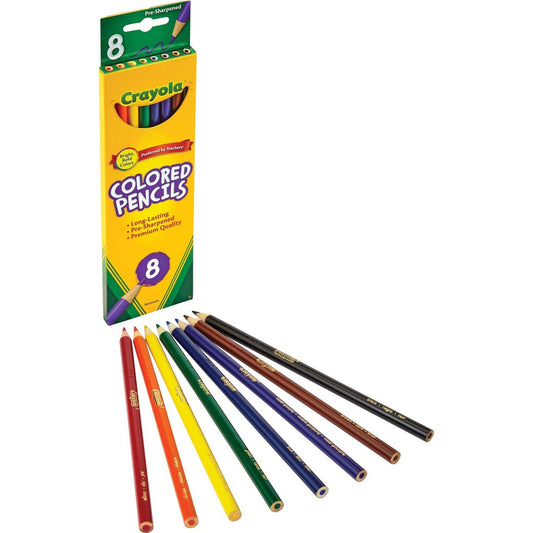 Crayola Colored Pencils 8 Count Set