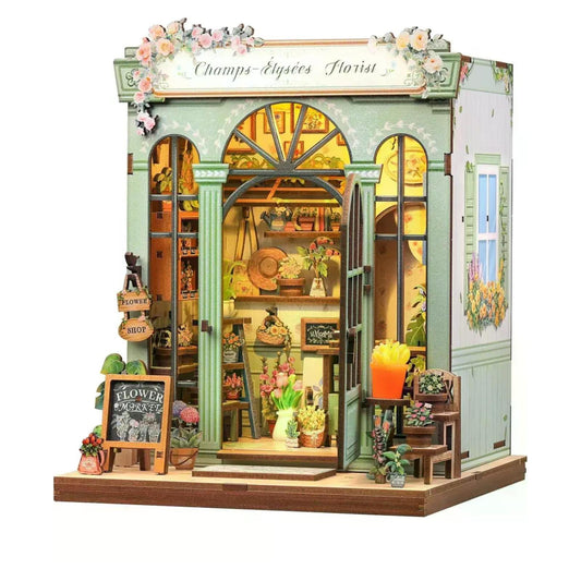 Cutebee City Walk Champs Elysees Florist DIY Miniature Set