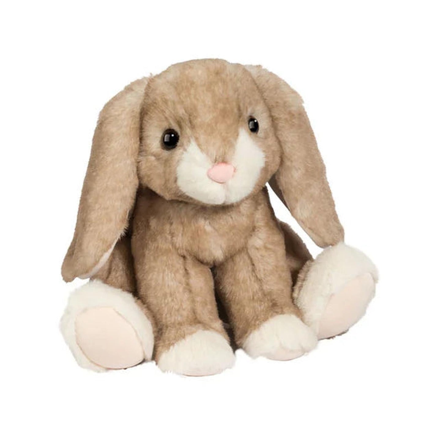 Douglas Artie Natural Mini Bunny White Feet 7 Inch Plush Figure