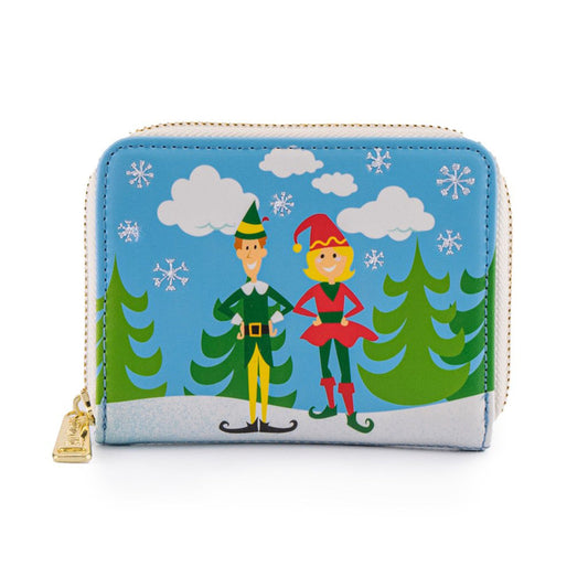 Loungefly Elf Buddy And Friends Zip Around Wallet