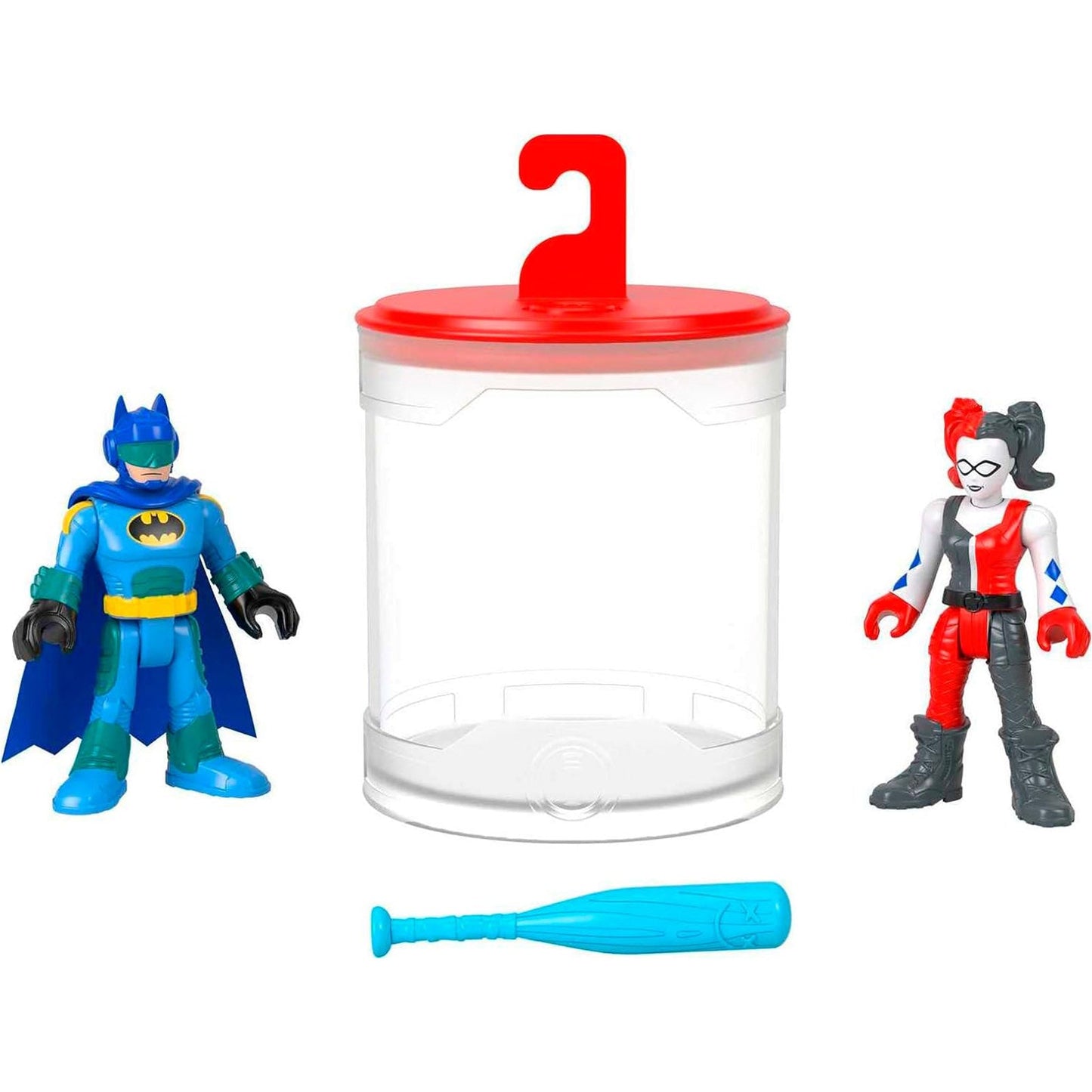 Fisher Price Imaginext DC Super Friends Color Changers Batman And Harley Quinn Figure Set