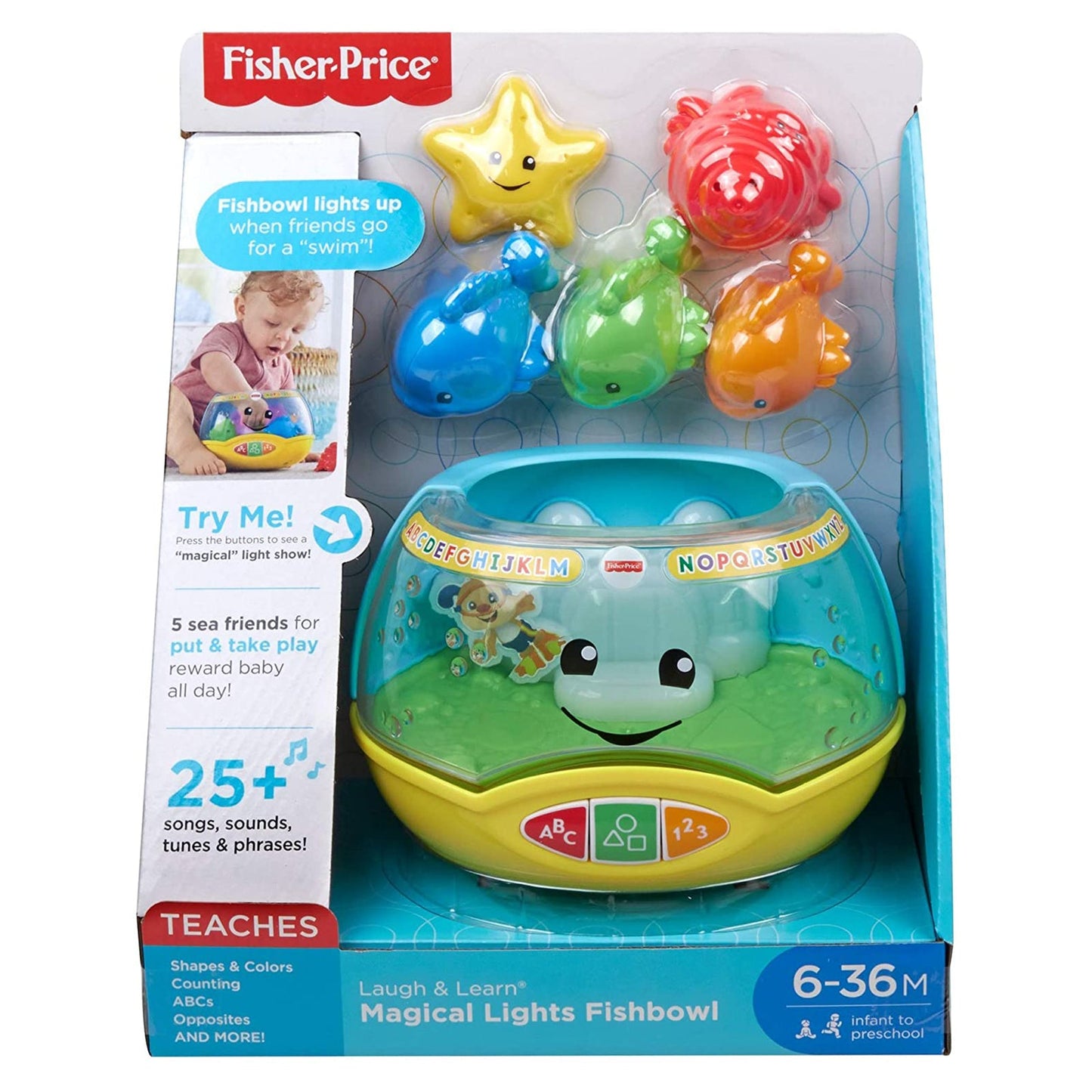 Fisher Price Laugh And Learn Magical Lights Fishbowl Set