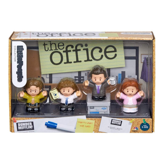 Fisher Price Little People Collector The Office 4 Figure Set