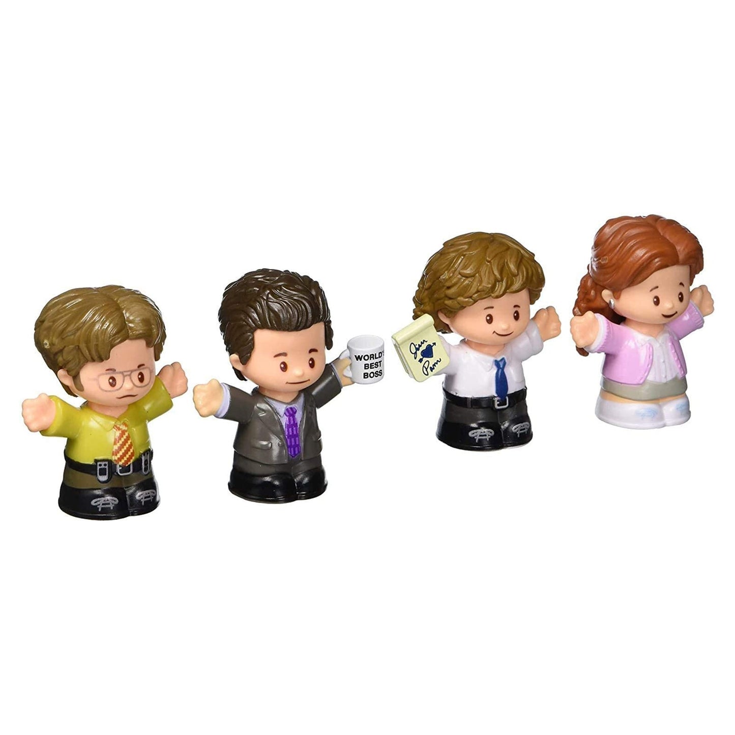 Fisher Price Little People Collector The Office 4 Figure Set