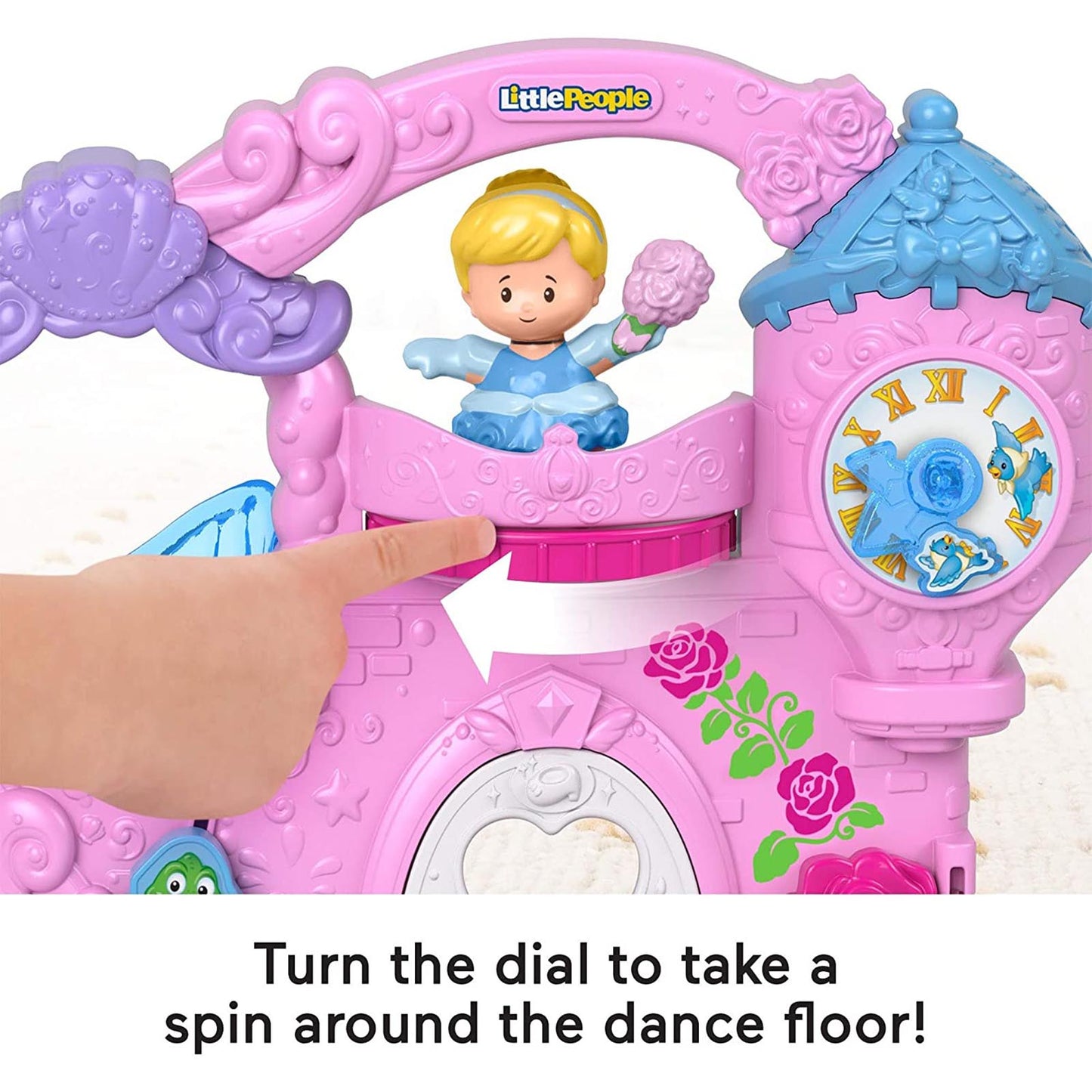 Fisher Price Little People Disney Princess Play And Go Castle Set